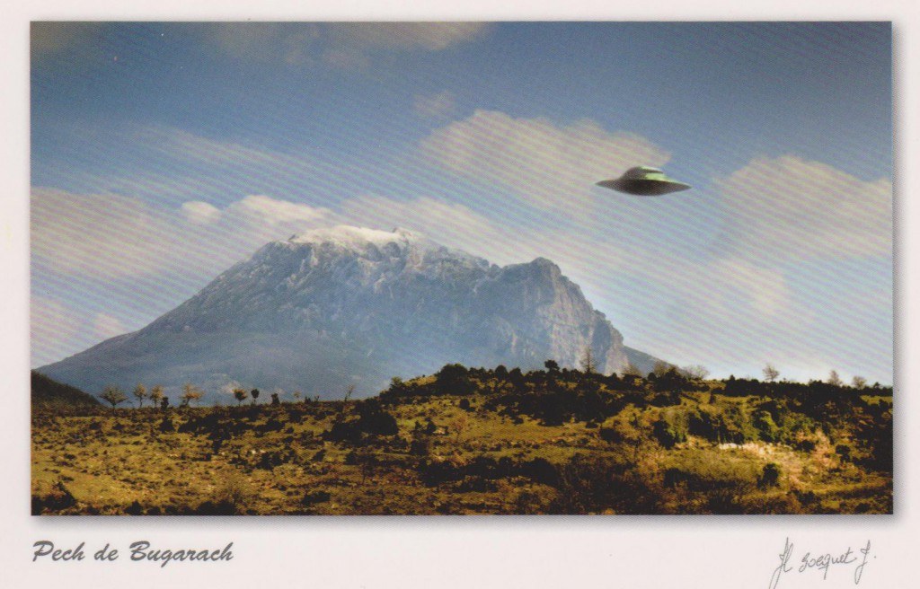 carte postale bugarach Jean-Louis Socquet-Juglard.